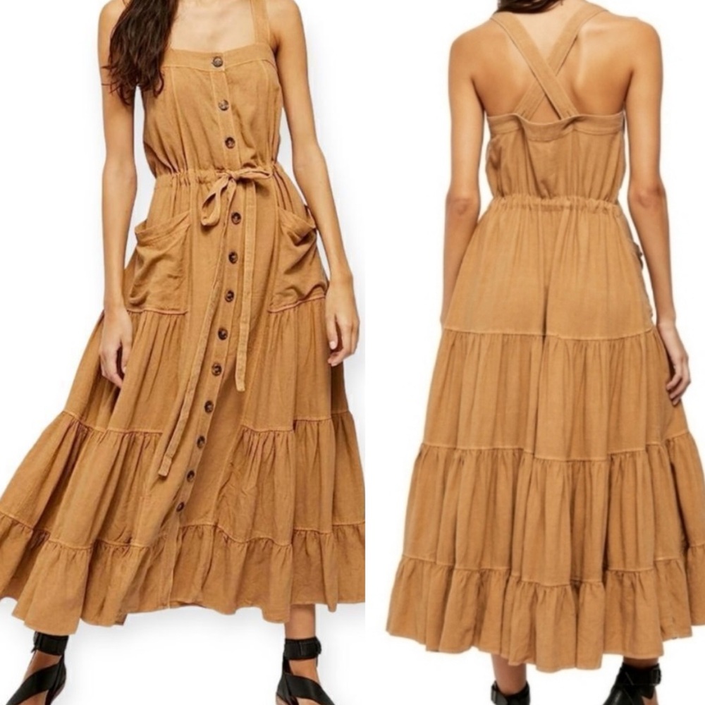 Free People Catch The Breeze Maxi Dress